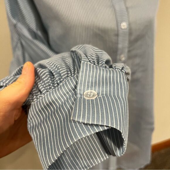 TOV Los Angeles loose fit semi sheer blouse - Picture 9 of 15